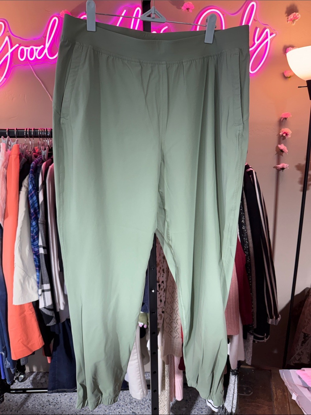 Lululemon Adapted State High-rise Joggers Sage Green NWOT Sz12